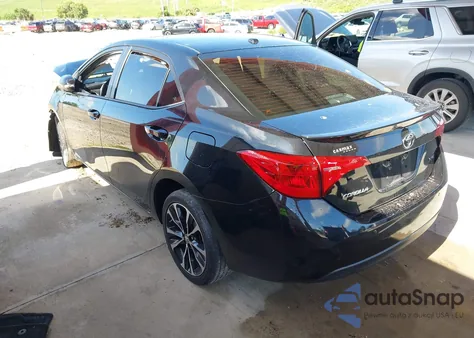 2018 Toyota Corolla Xse z USA, uszkodzony, nr VIN 5YFBURHE0JP819793